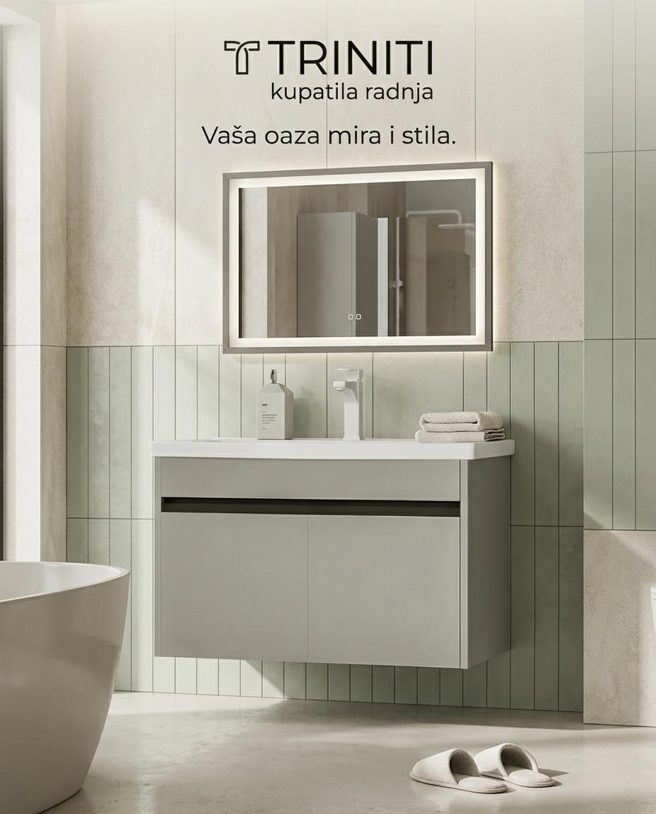 NEXT Grey 80 ormarić sa umivaonikom